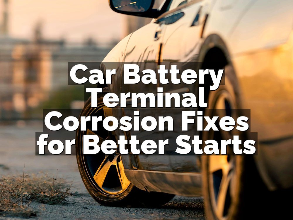 Car Battery Terminal Corrosion Fixes for Better Starts