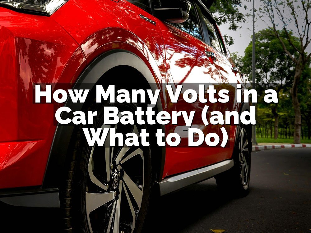 How Many Volts in a Car Battery (and What to Do)