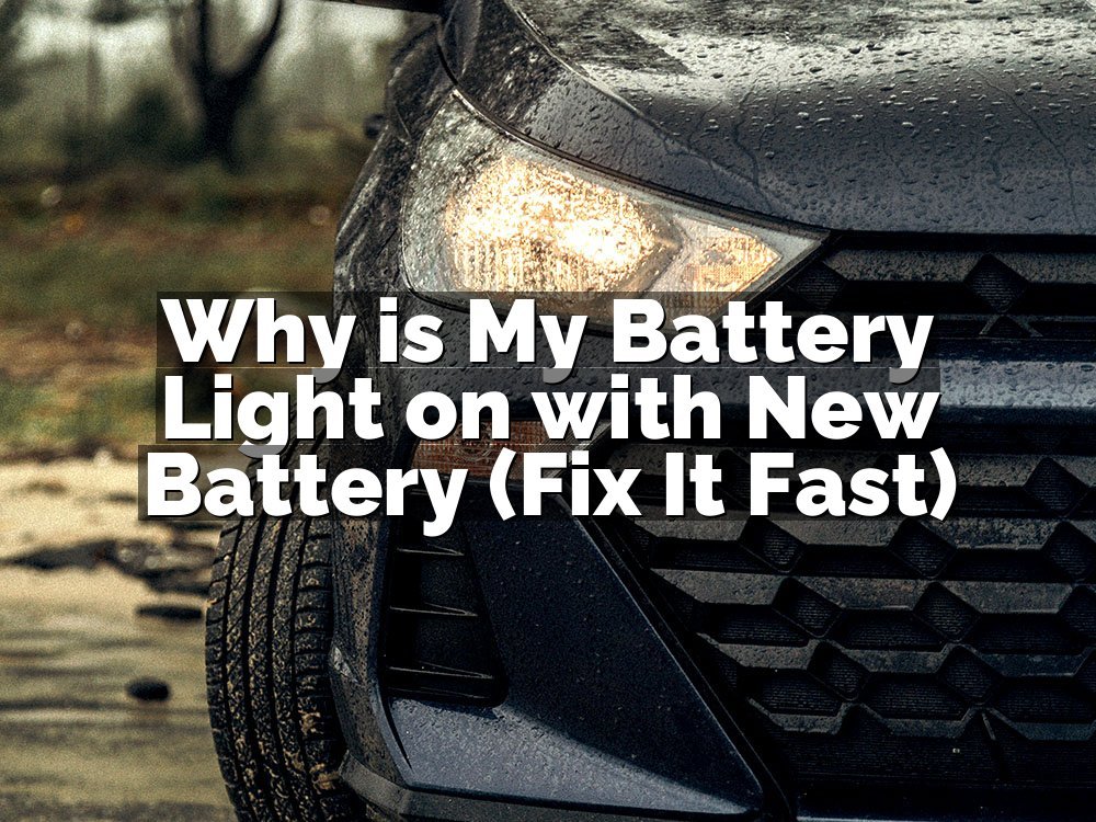 Why is My Battery Light on with New Battery (Fix It Fast)
