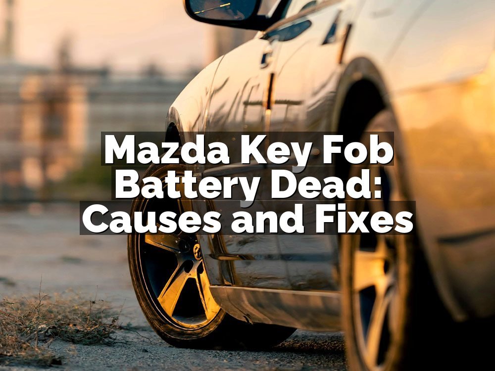 Mazda Key Fob Battery Dead: Causes and Fixes