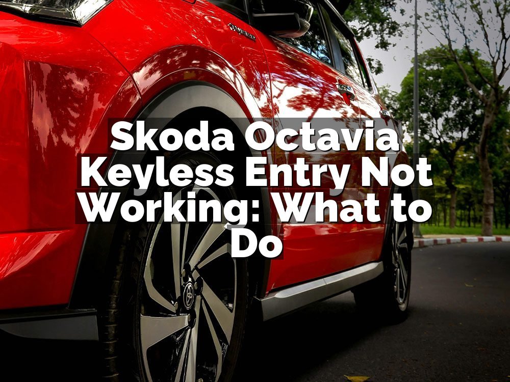 Skoda Octavia Keyless Entry Not Working: What to Do