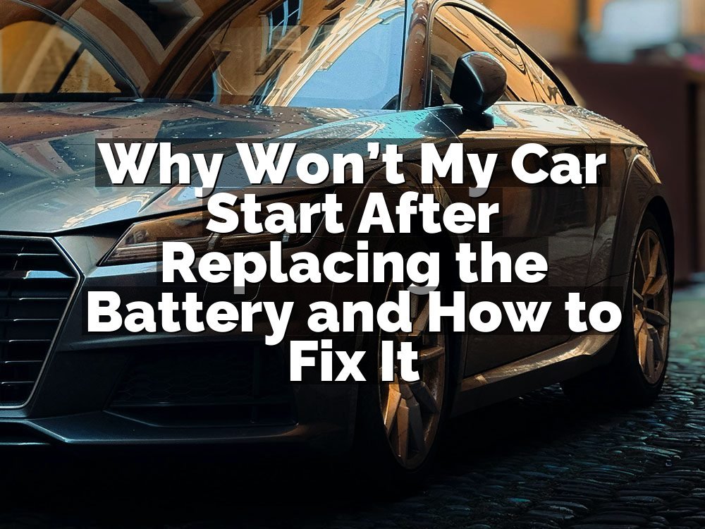 Why Won’t My Car Start After Replacing the Battery and How to Fix It